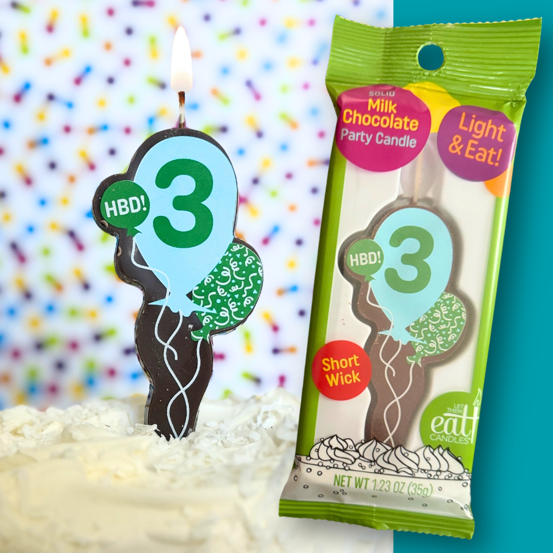 Balloon Candle #3 | Milk Chocolate
