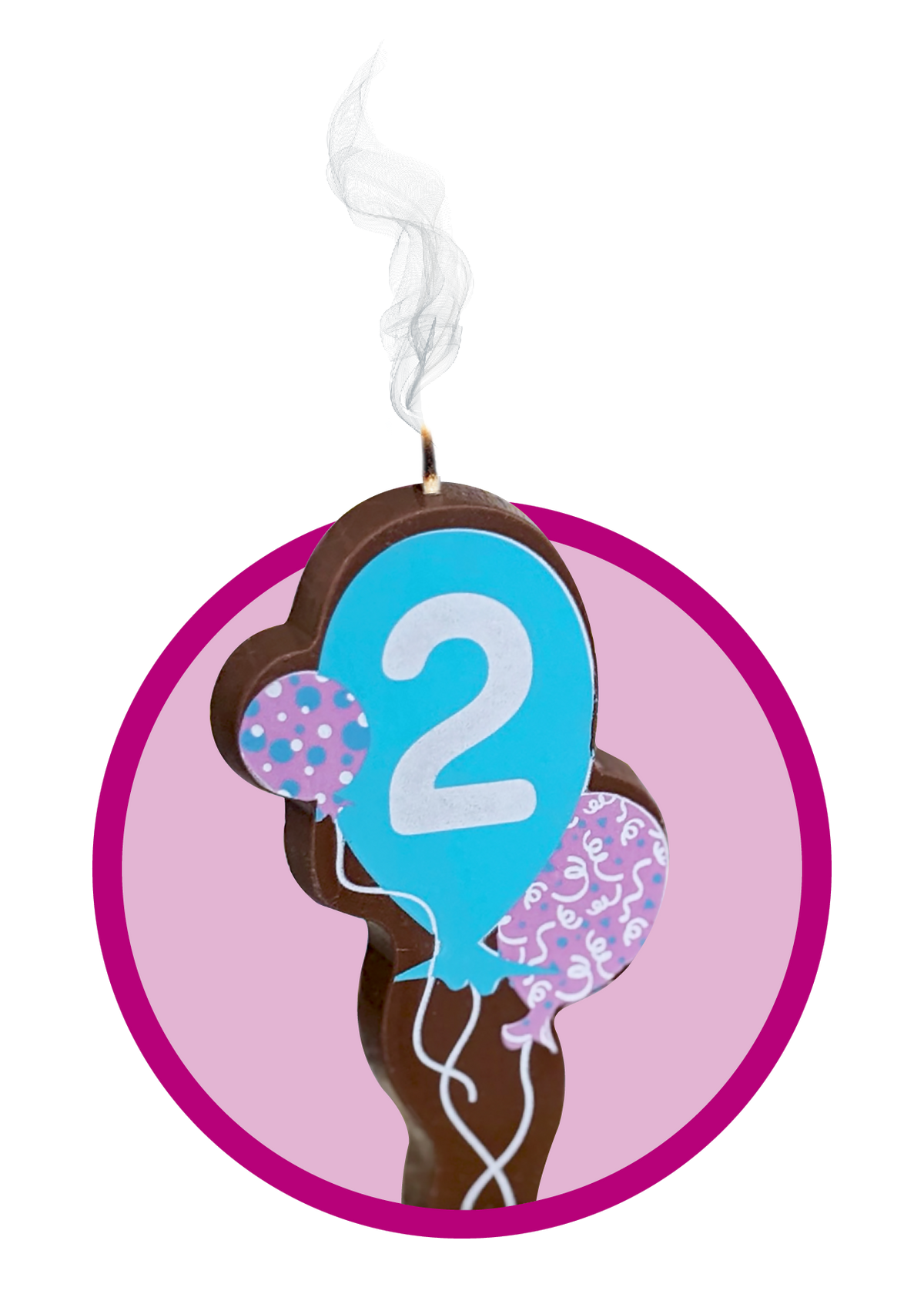 Balloon Candle #2 | Milk Chocolate