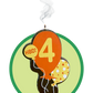 Balloon Candle #4 | Milk Chocolate